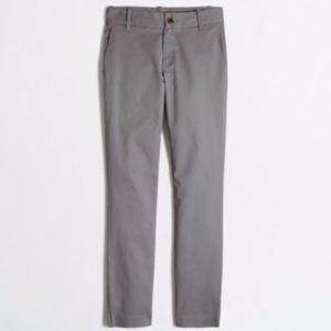 J Crew Women’s Frankie Chino Pant - Coastal Grey